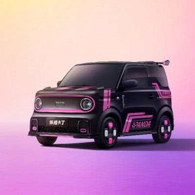 年轻人的首款“都市微电卡丁车”！吉利熊猫卡丁亮相